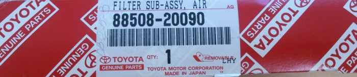 Фильтр салона TOYOTA 8850820090