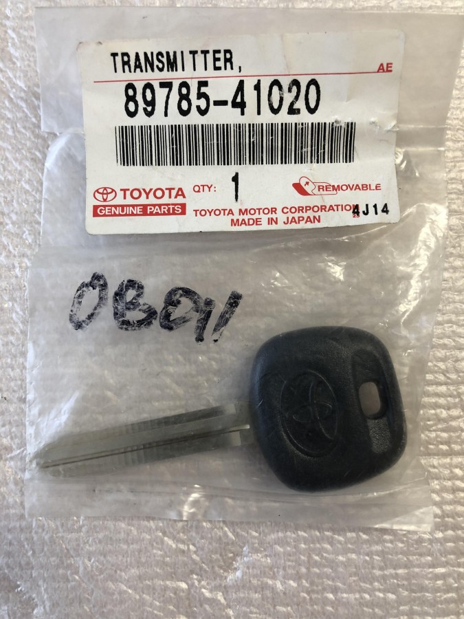Заготовка ключа TOYOTA 8978541020